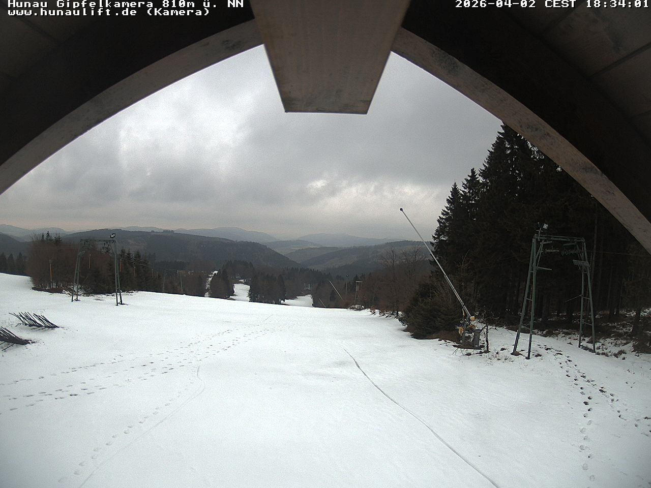 Archiv Foto Webcam Hunaulift (Sauerland)