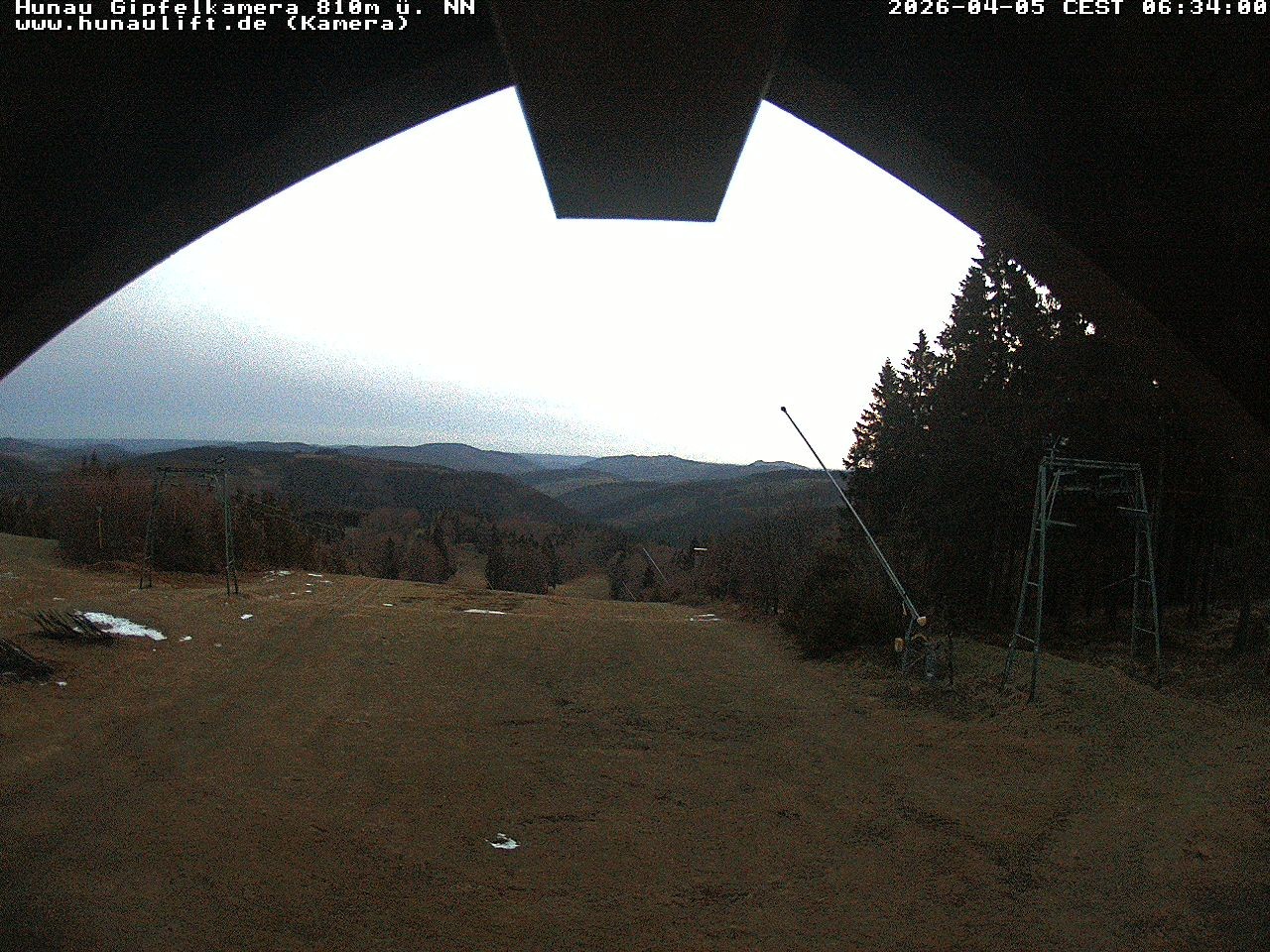 Archived image Webcam Hunaulift (Sauerland)