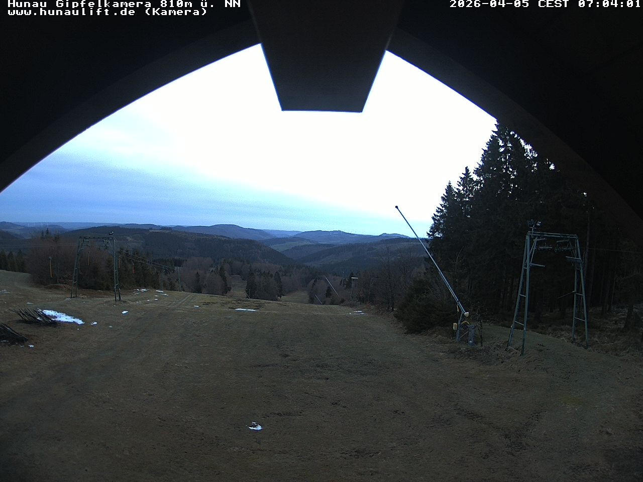 Archived image Webcam Hunaulift (Sauerland)