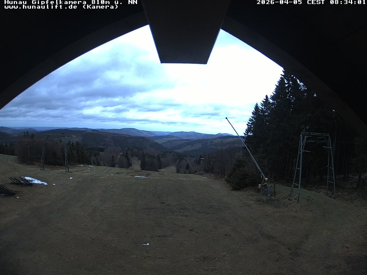 Archived image Webcam Hunaulift (Sauerland)