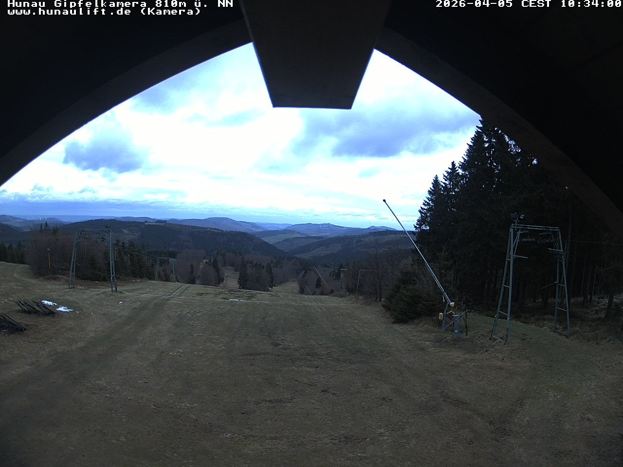 Archived image Webcam Hunaulift (Sauerland)