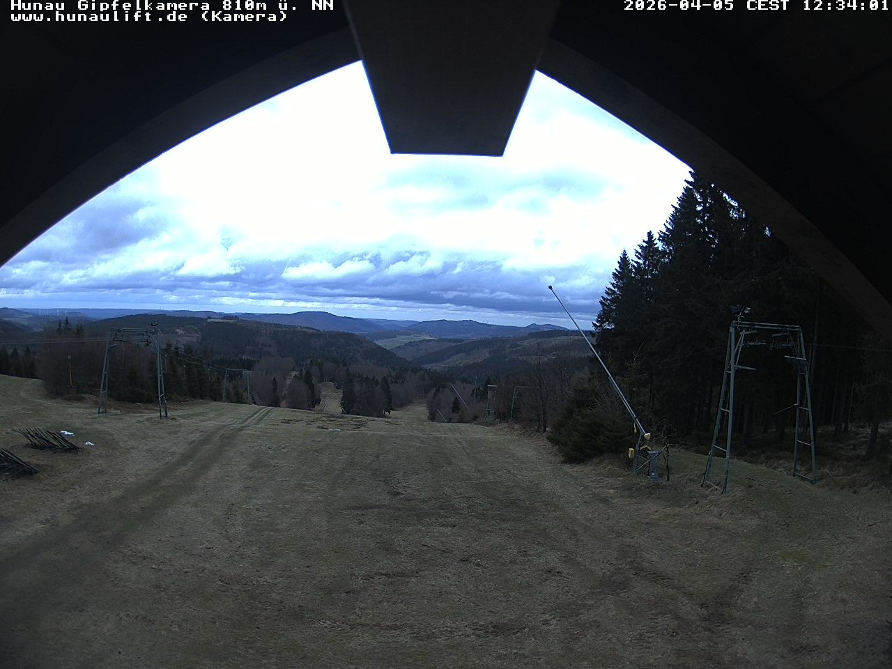 Archived image Webcam Hunaulift (Sauerland)