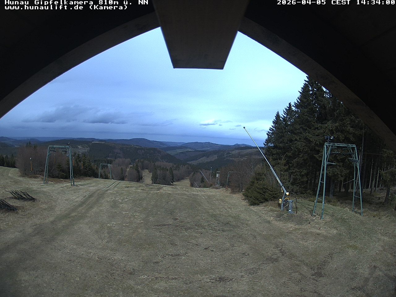 Archived image Webcam Hunaulift (Sauerland)
