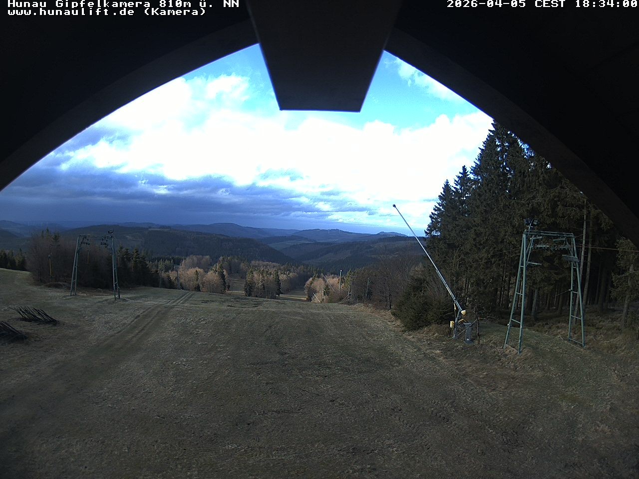 Archived image Webcam Hunaulift (Sauerland)