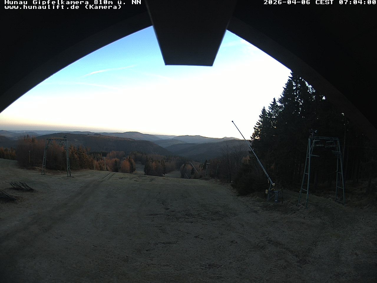 Archiv Foto Webcam Hunaulift (Sauerland)