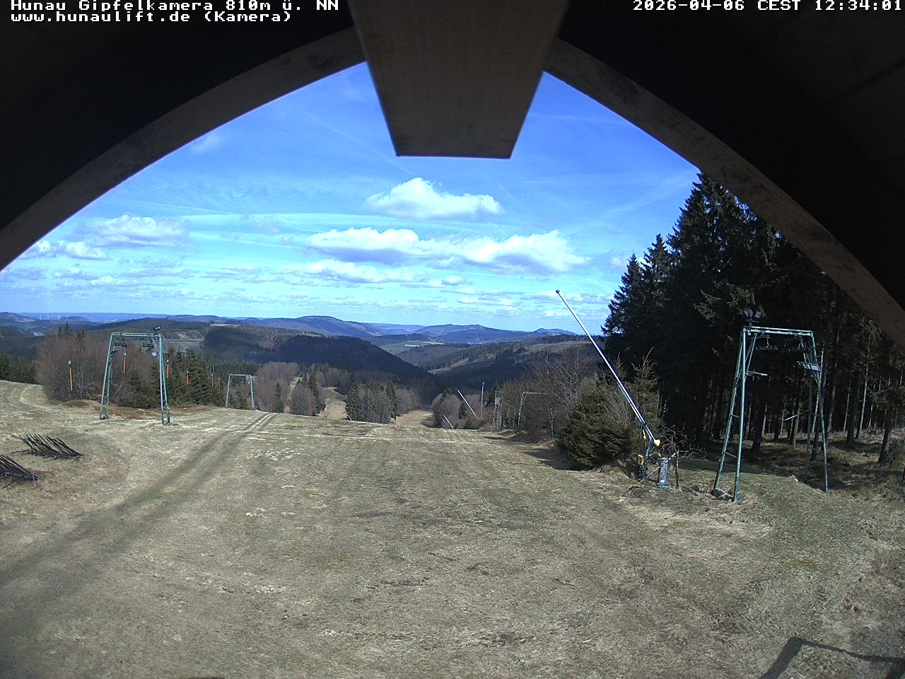 Archiv Foto Webcam Hunaulift (Sauerland)