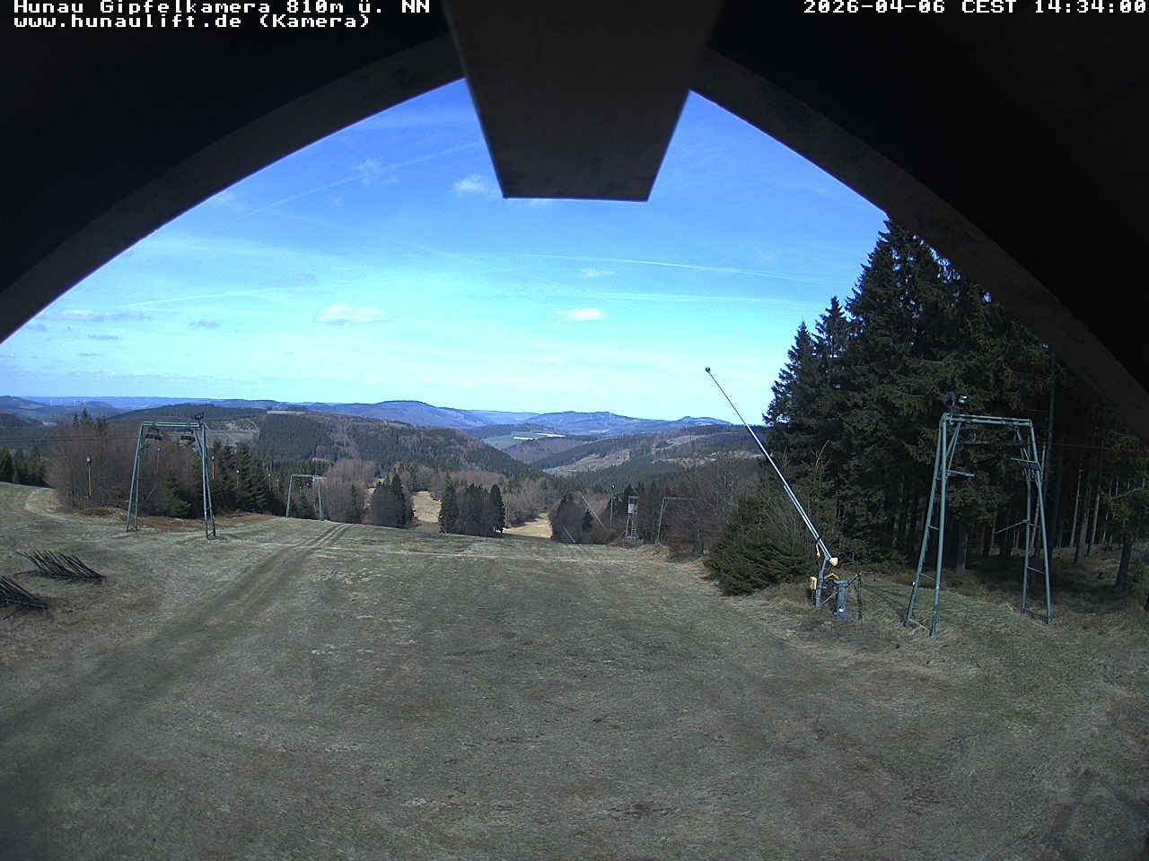 Archiv Foto Webcam Hunaulift (Sauerland)