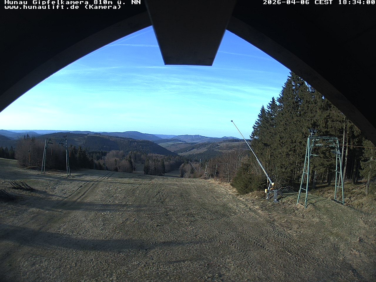 Archiv Foto Webcam Hunaulift (Sauerland)