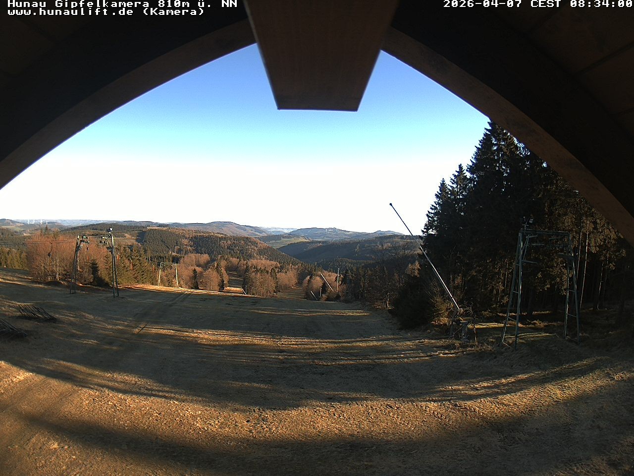 Archiv Foto Webcam Hunaulift (Sauerland)