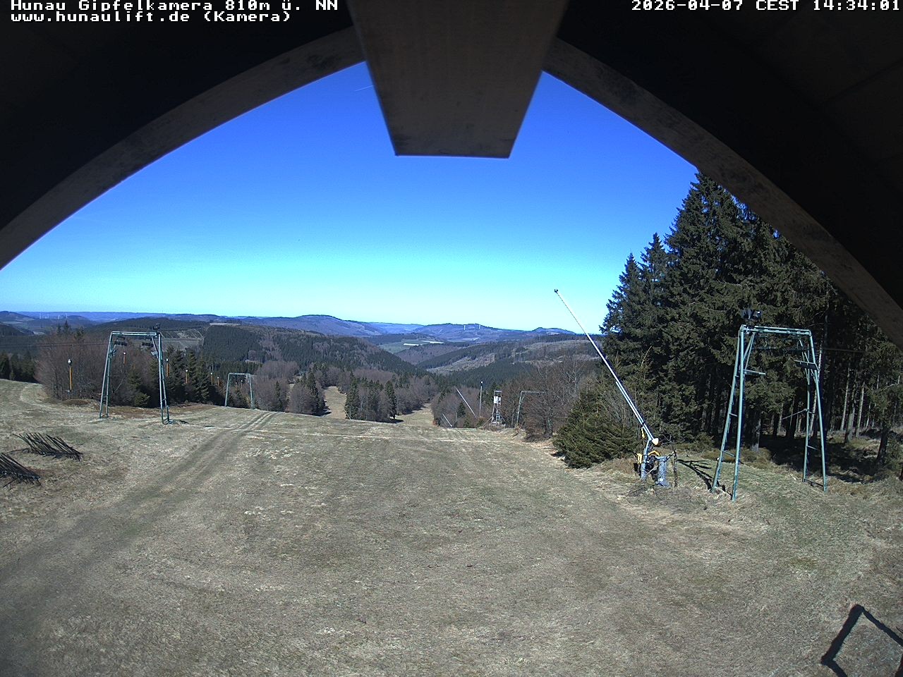 Archiv Foto Webcam Hunaulift (Sauerland)