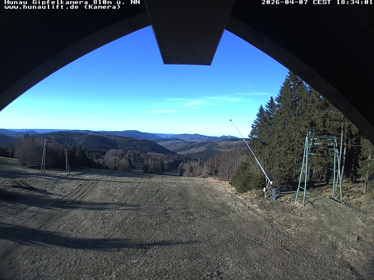 Archiv Foto Webcam Hunaulift (Sauerland)