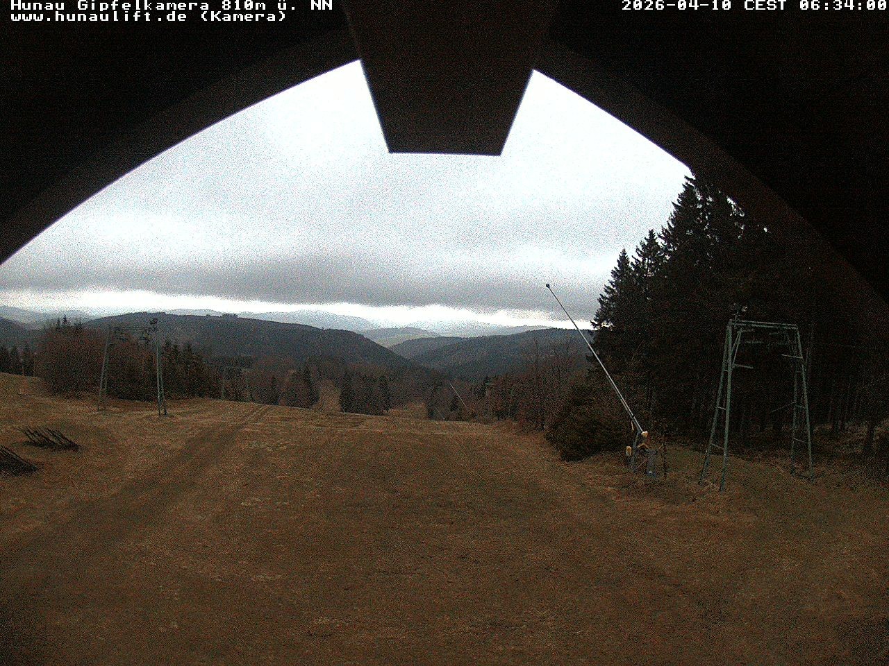 Archived image Webcam Hunaulift (Sauerland)