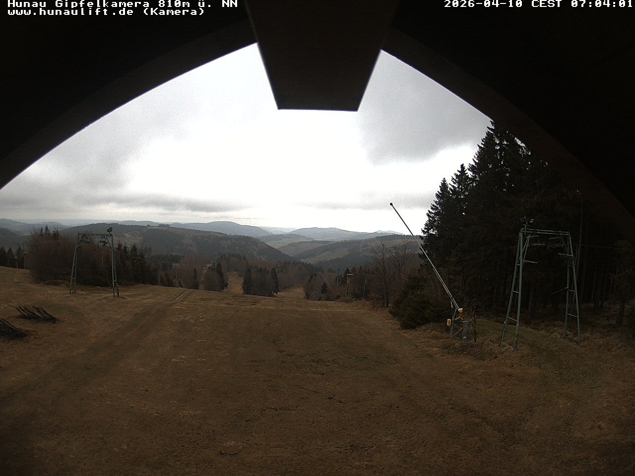 Archived image Webcam Hunaulift (Sauerland)