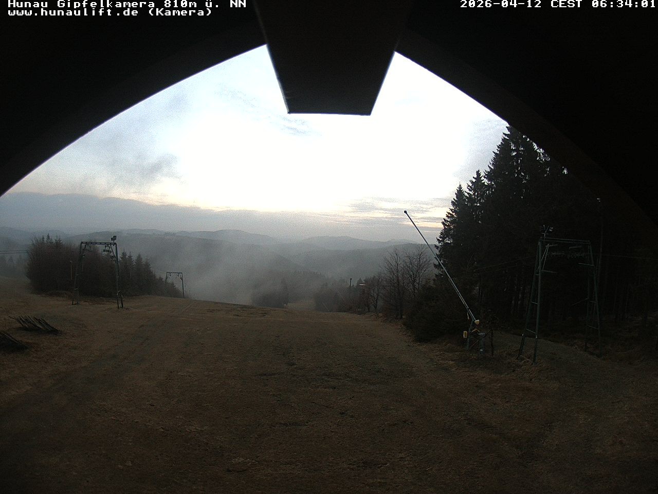 Archived image Webcam Hunaulift (Sauerland)