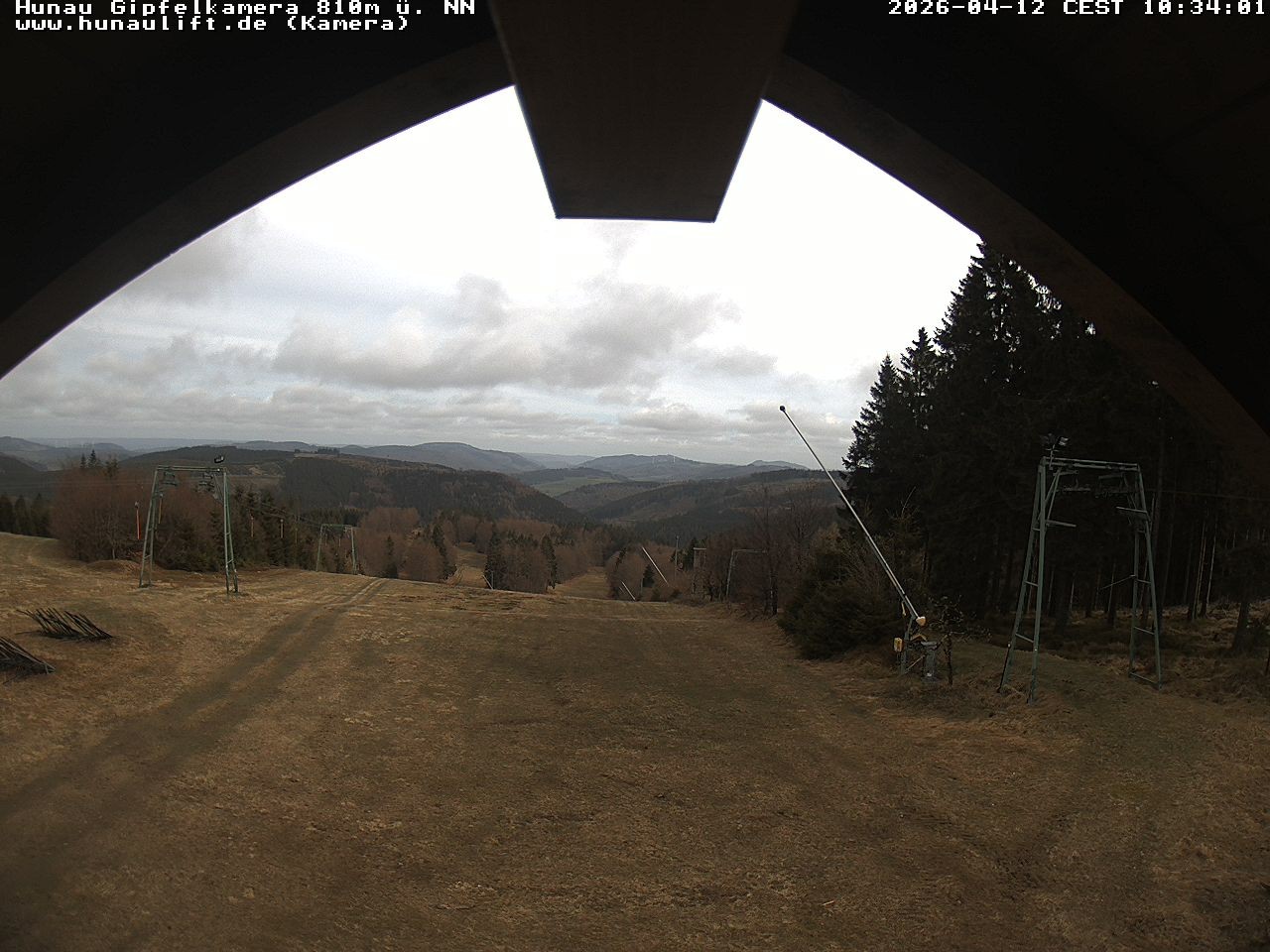 Archived image Webcam Hunaulift (Sauerland)