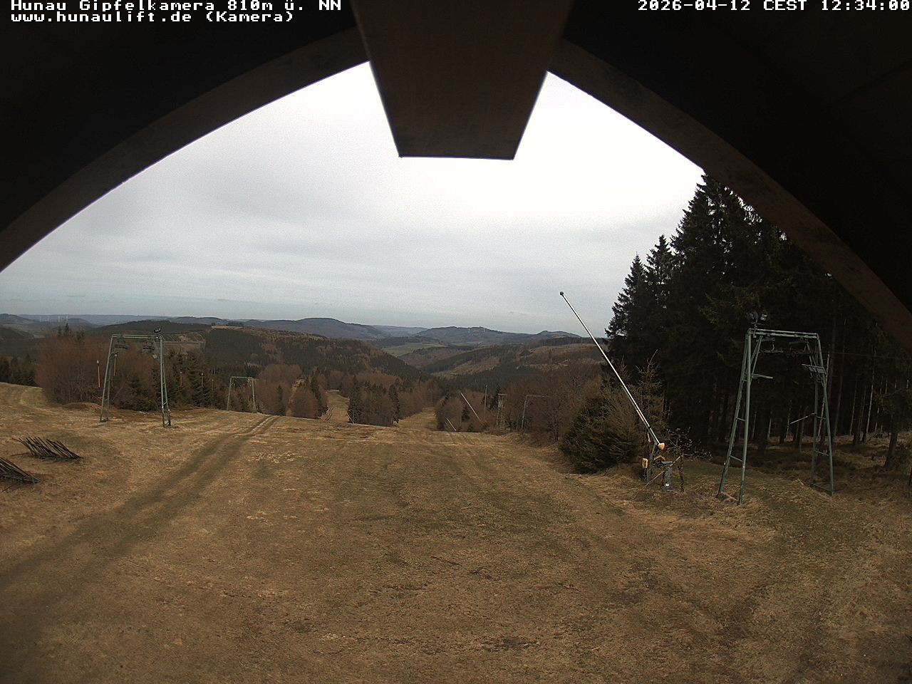 Archived image Webcam Hunaulift (Sauerland)