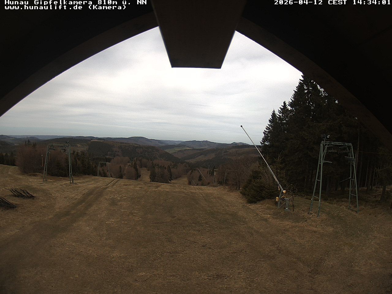 Archived image Webcam Hunaulift (Sauerland)