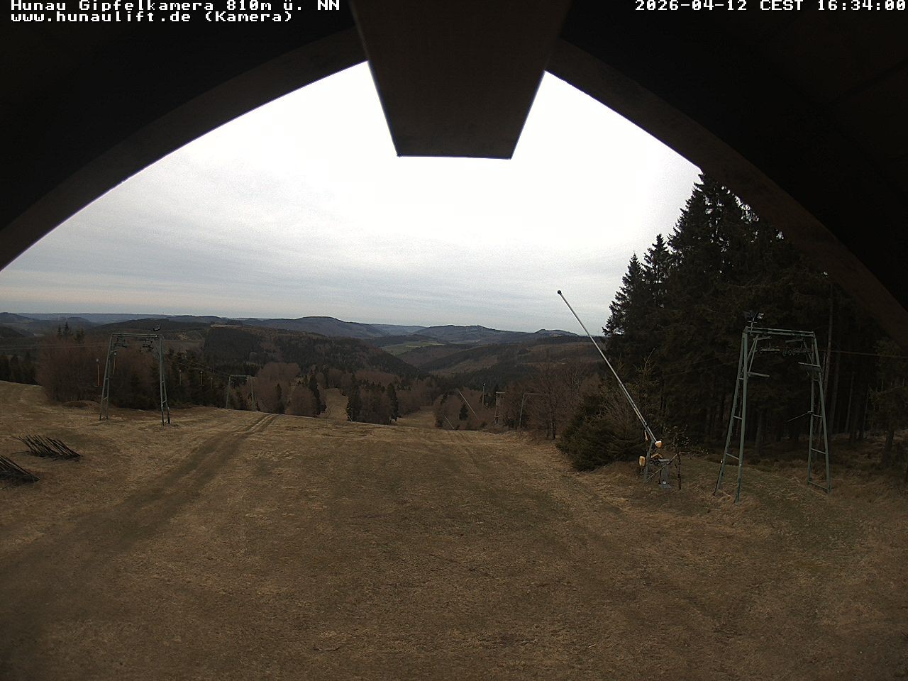 Archived image Webcam Hunaulift (Sauerland)