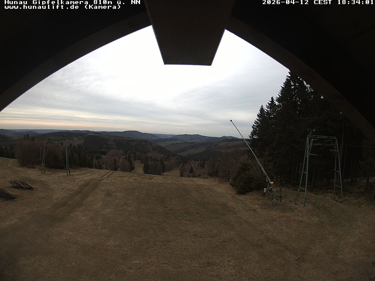 Archived image Webcam Hunaulift (Sauerland)
