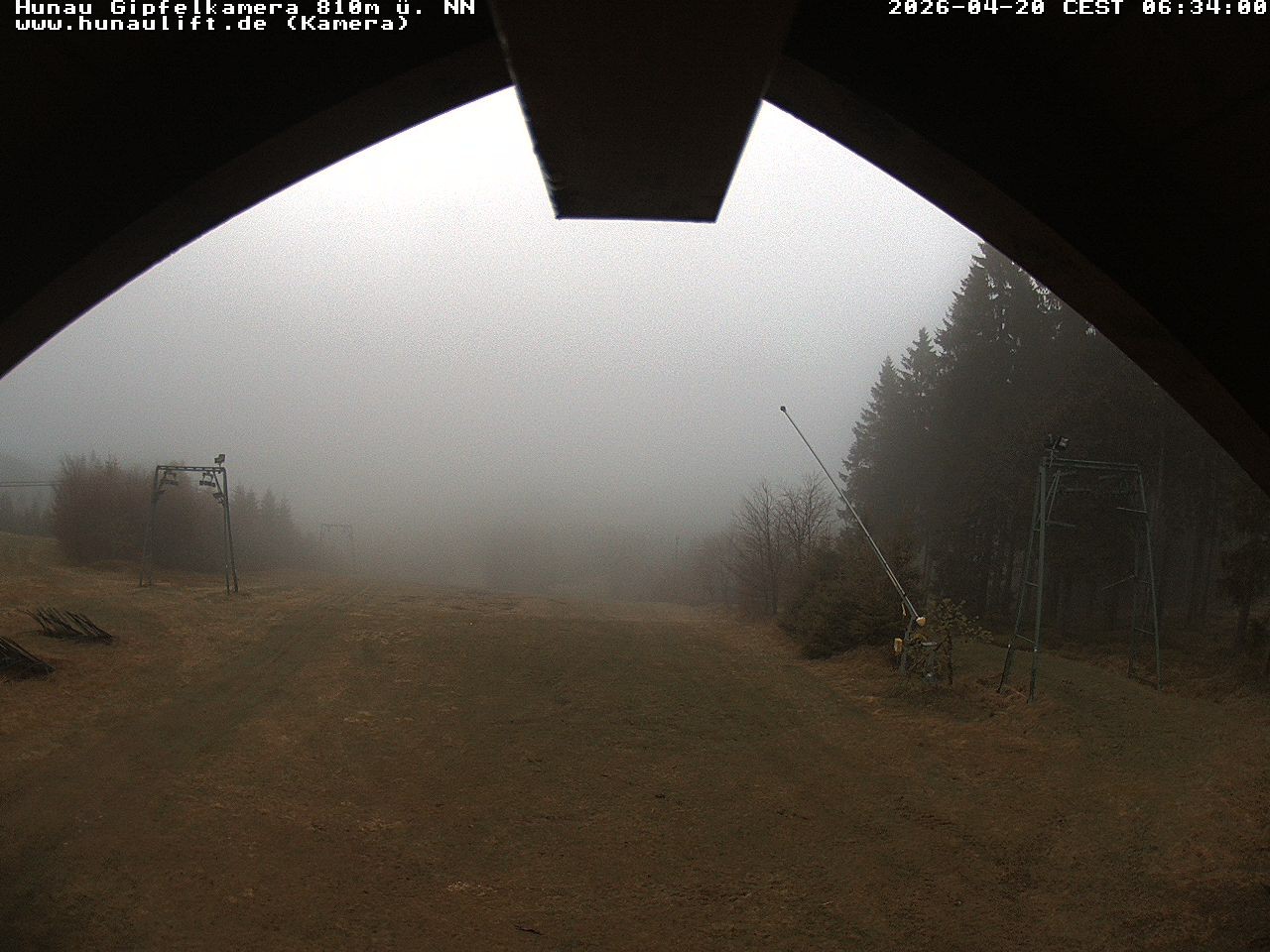 Archived image Webcam Hunaulift (Sauerland)
