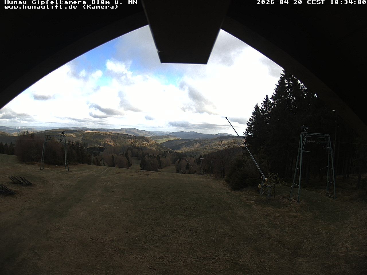 Archived image Webcam Hunaulift (Sauerland)
