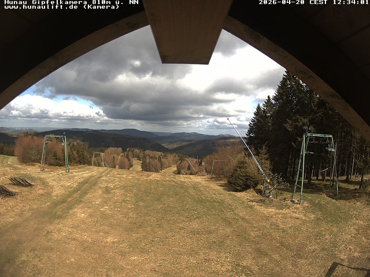 Archived image Webcam Hunaulift (Sauerland)