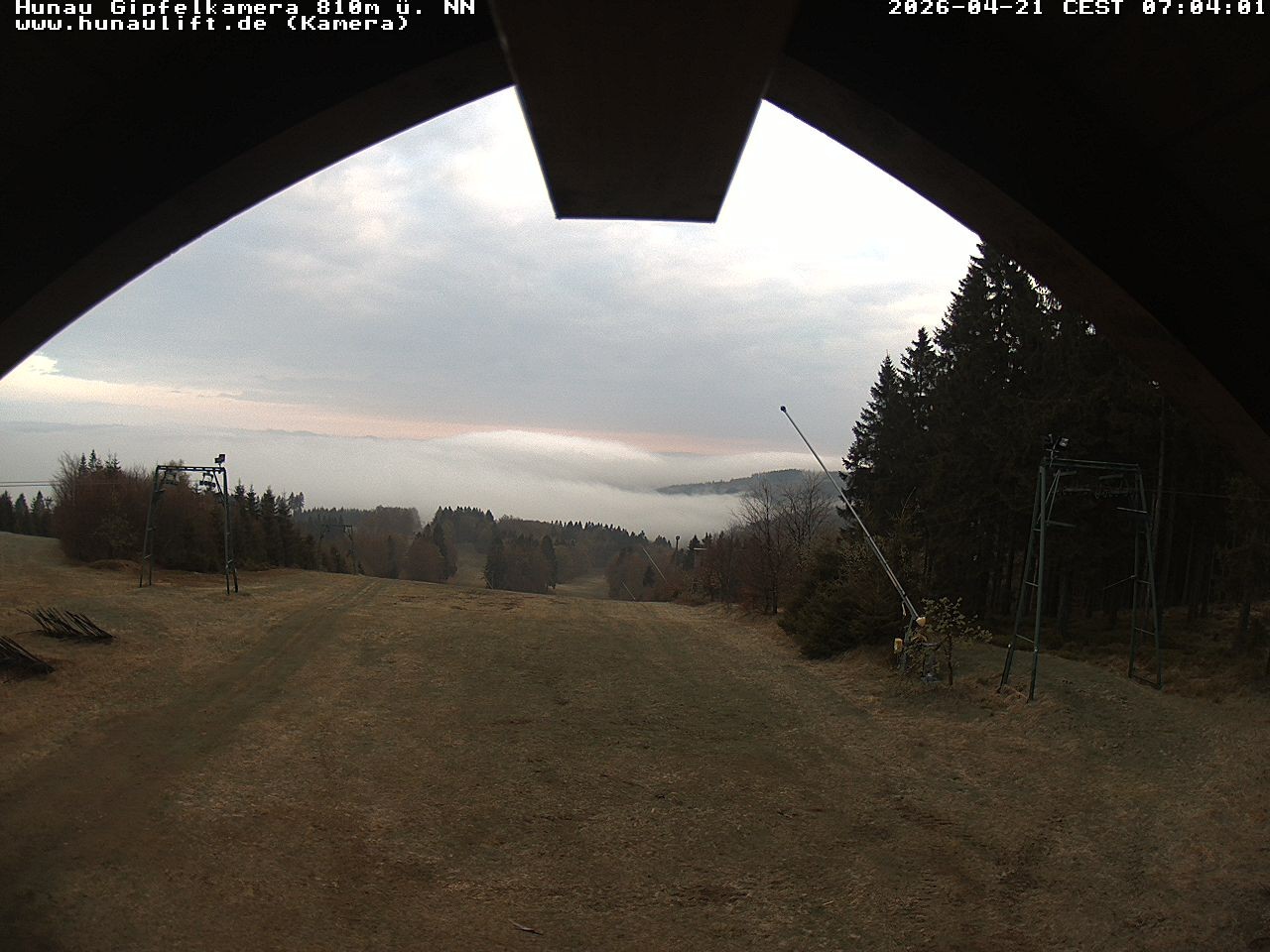 Archived image Webcam Hunaulift (Sauerland)