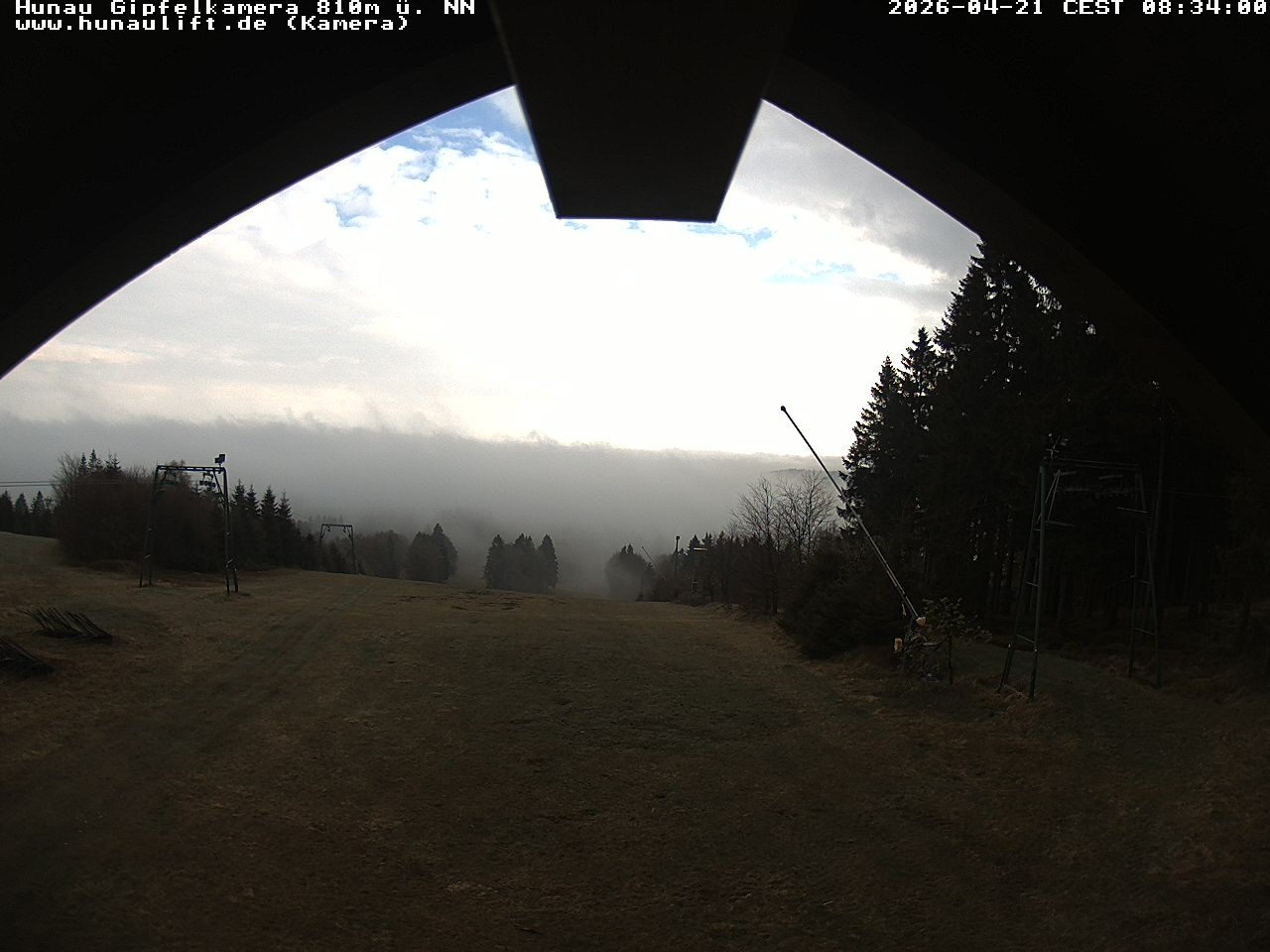 Archived image Webcam Hunaulift (Sauerland)