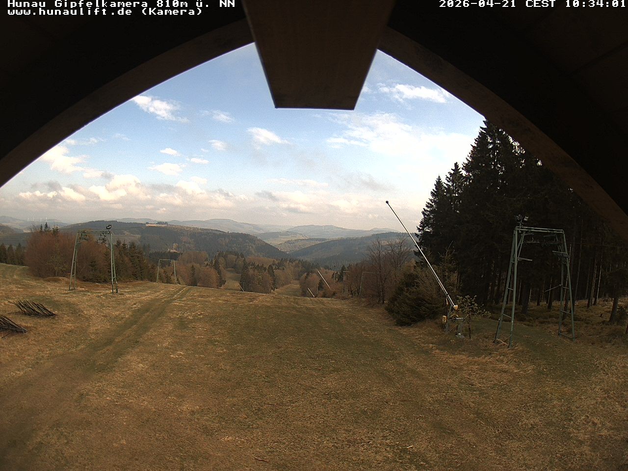 Archived image Webcam Hunaulift (Sauerland)