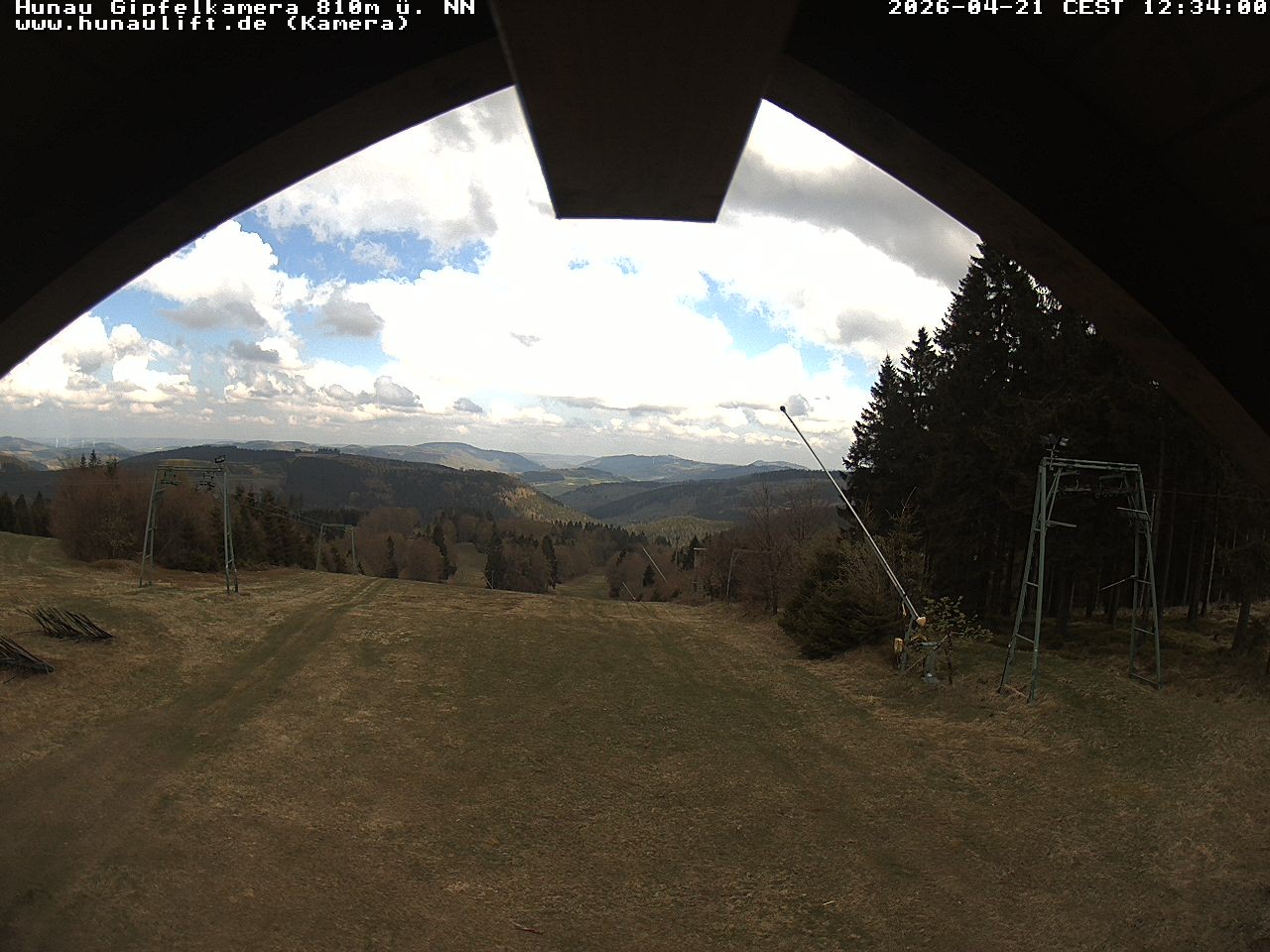 Archived image Webcam Hunaulift (Sauerland)