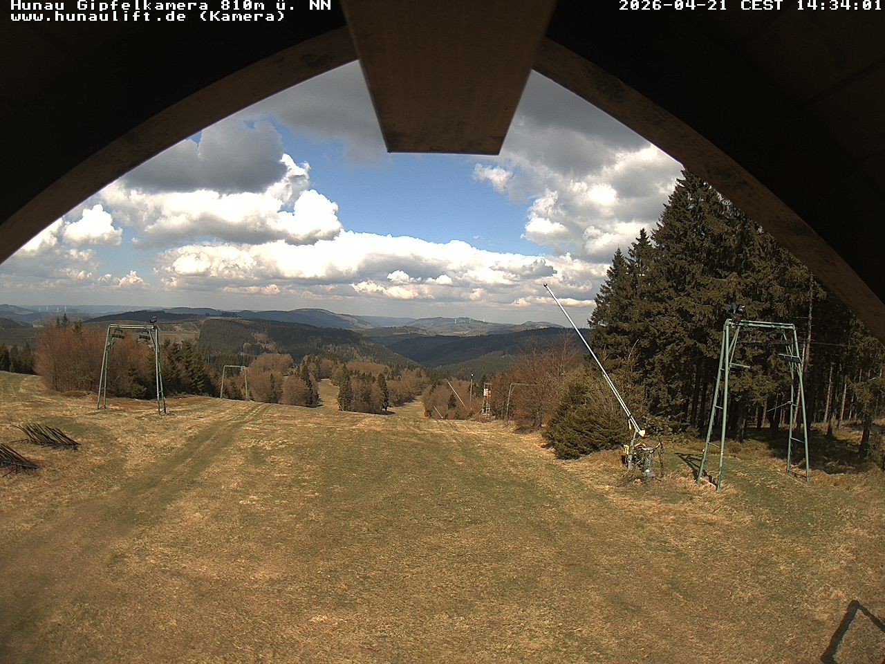 Archived image Webcam Hunaulift (Sauerland)