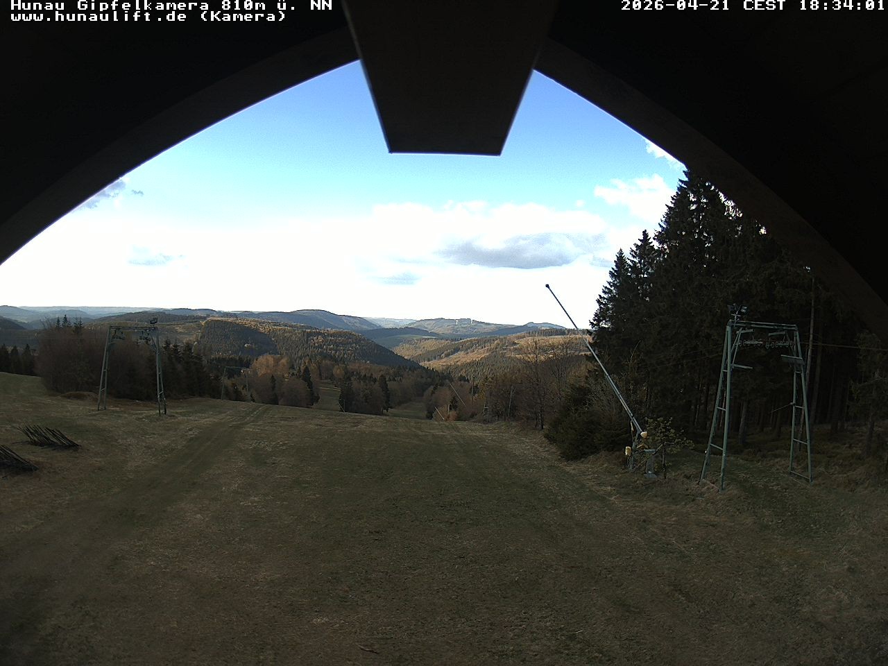 Archived image Webcam Hunaulift (Sauerland)