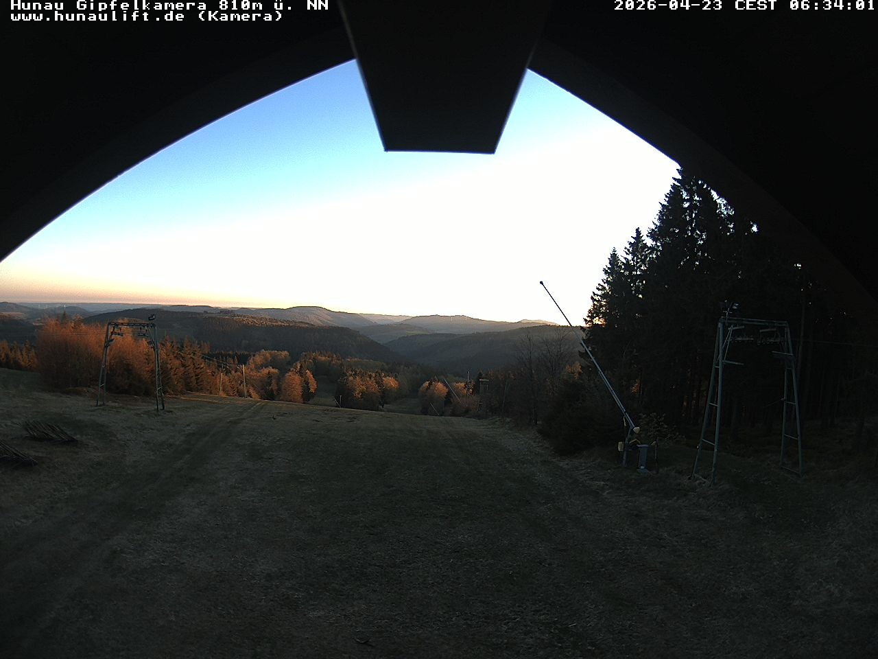Archiv Foto Webcam Hunaulift (Sauerland)