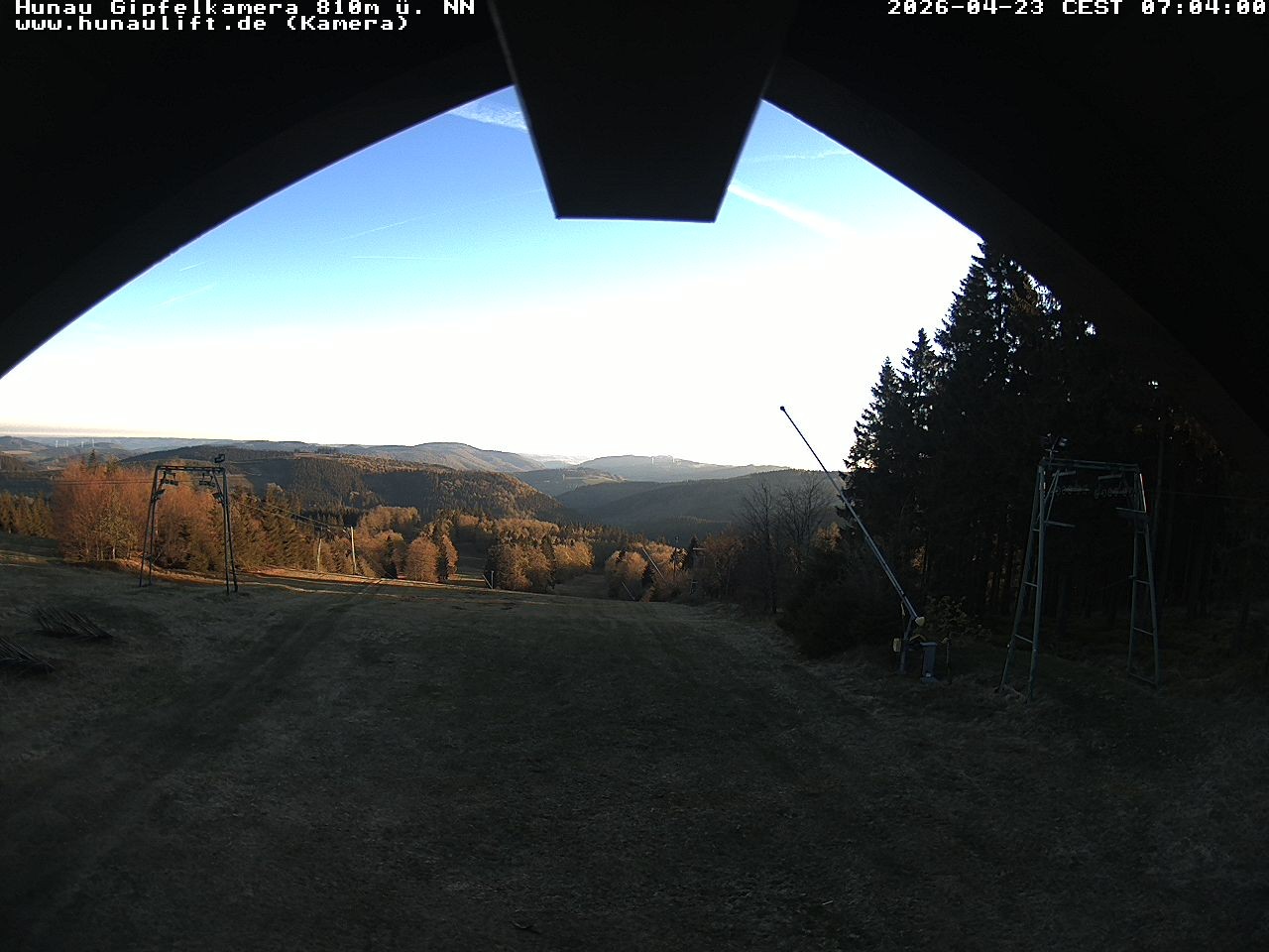 Archiv Foto Webcam Hunaulift (Sauerland)