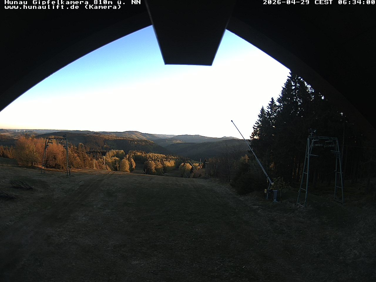 Archiv Foto Webcam Hunaulift (Sauerland)