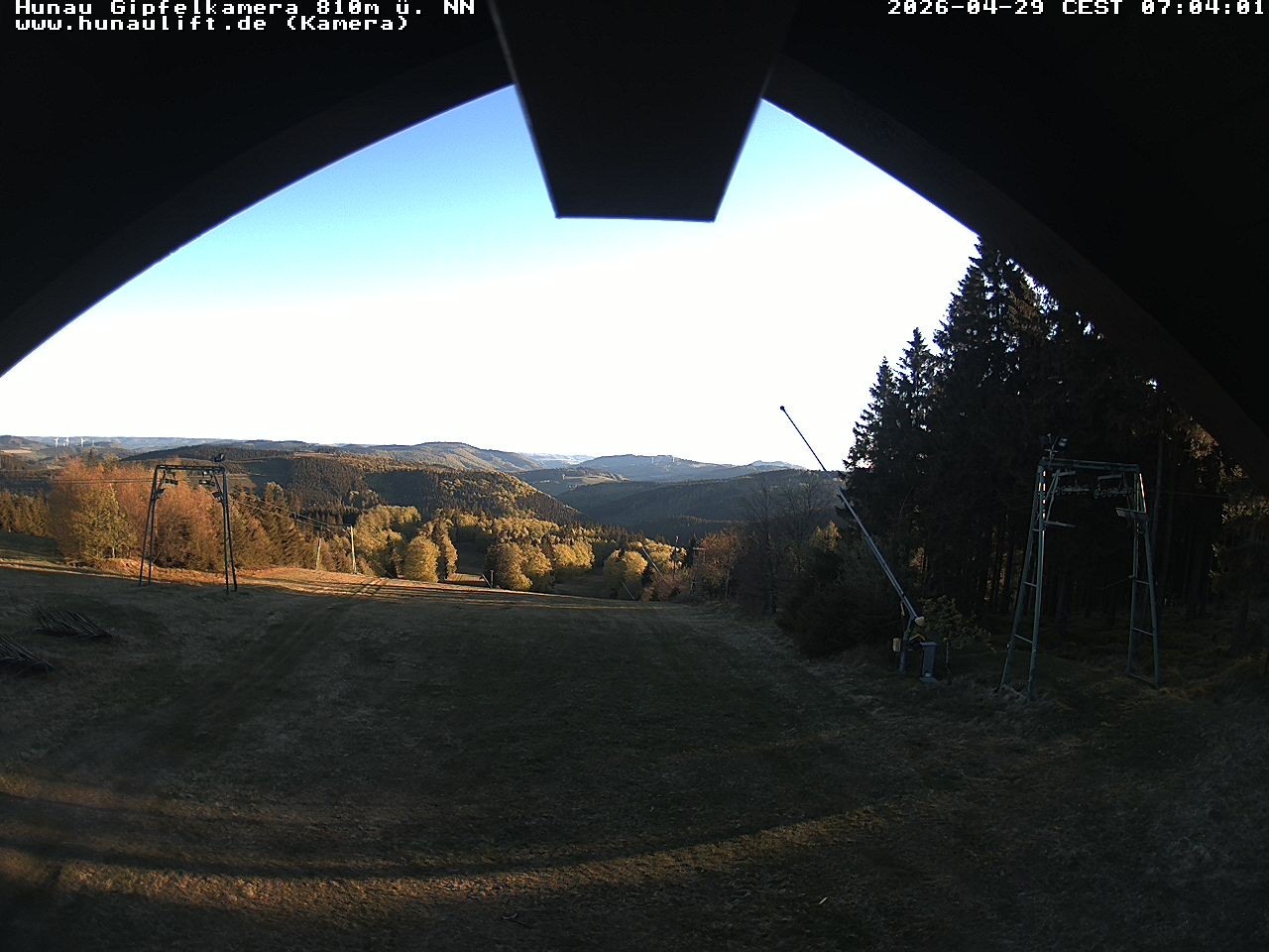 Archiv Foto Webcam Hunaulift (Sauerland)