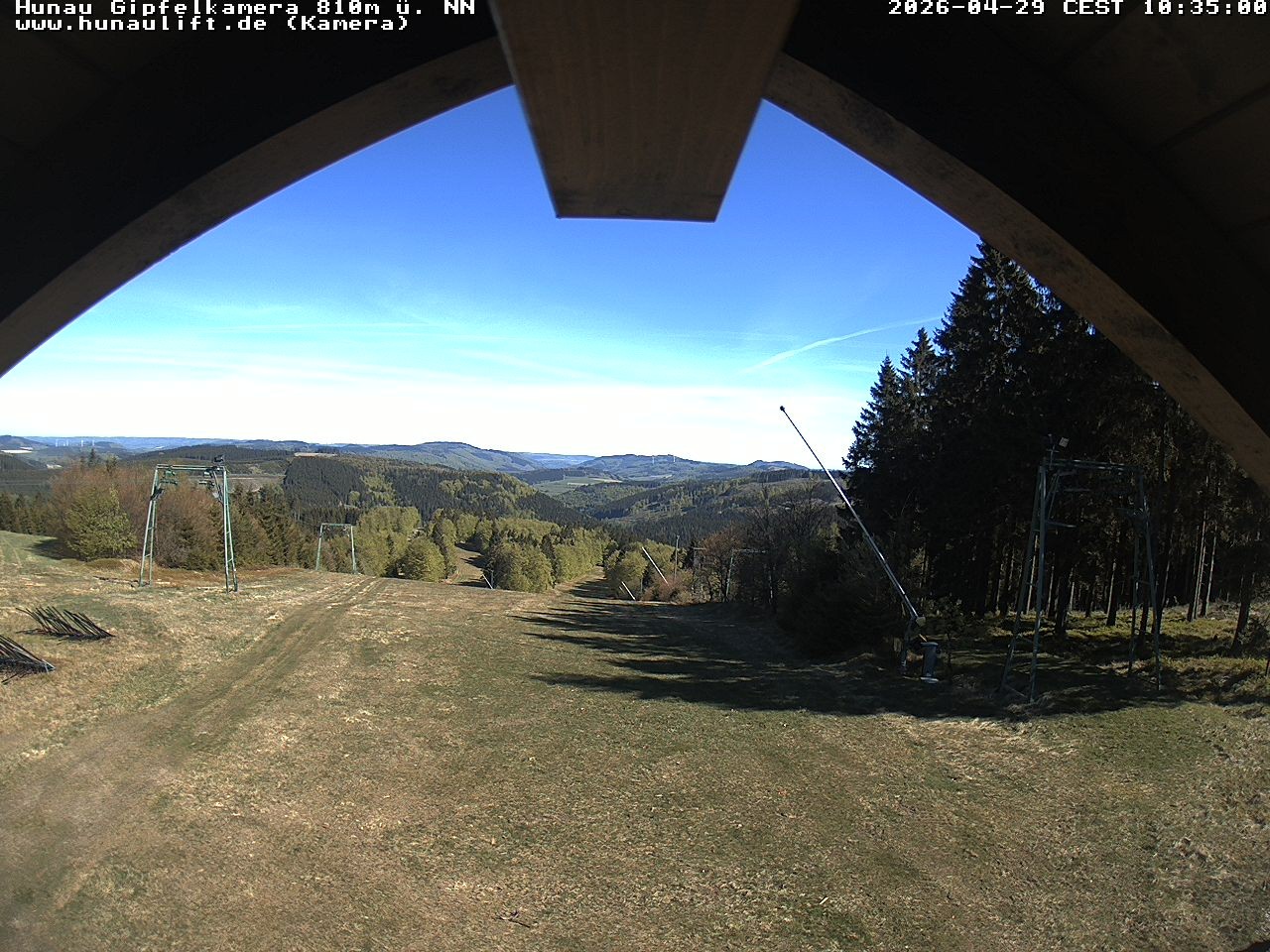 Archiv Foto Webcam Hunaulift (Sauerland)