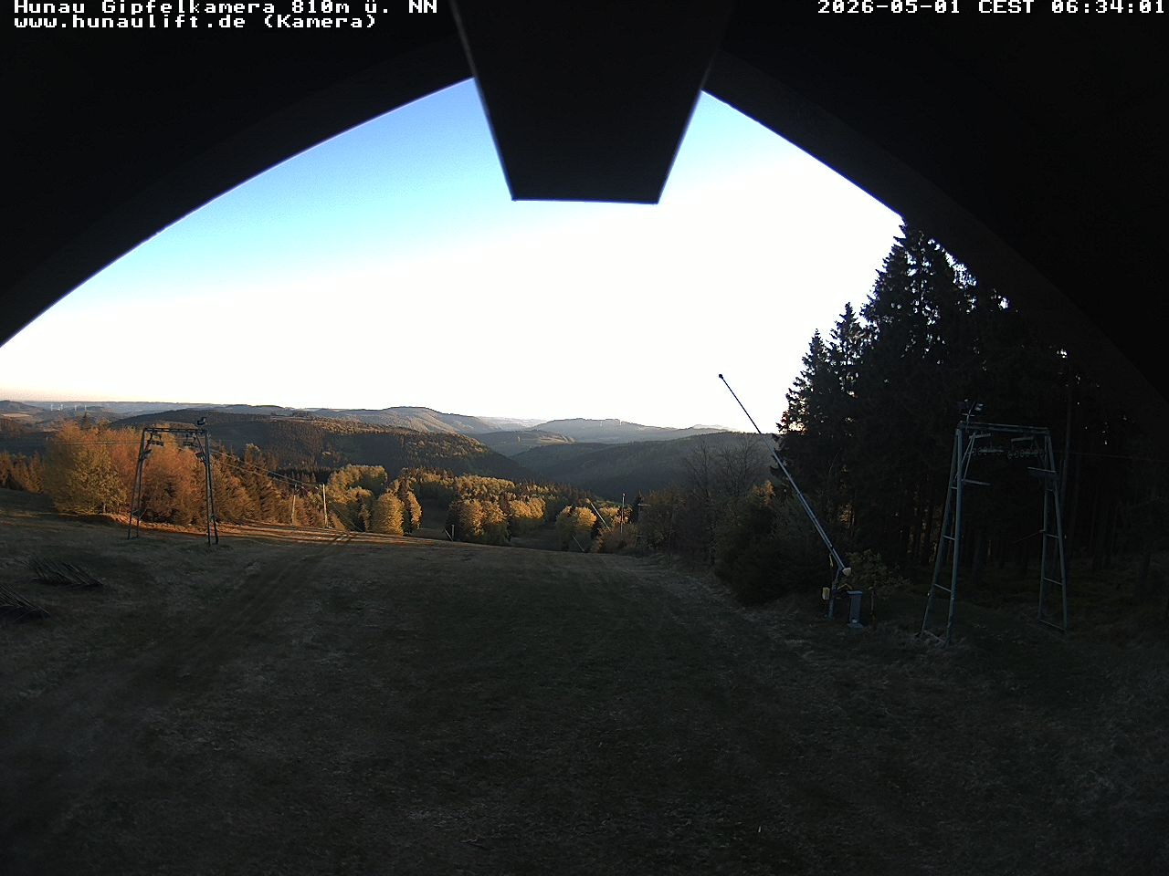 Archived image Webcam Hunaulift (Sauerland)