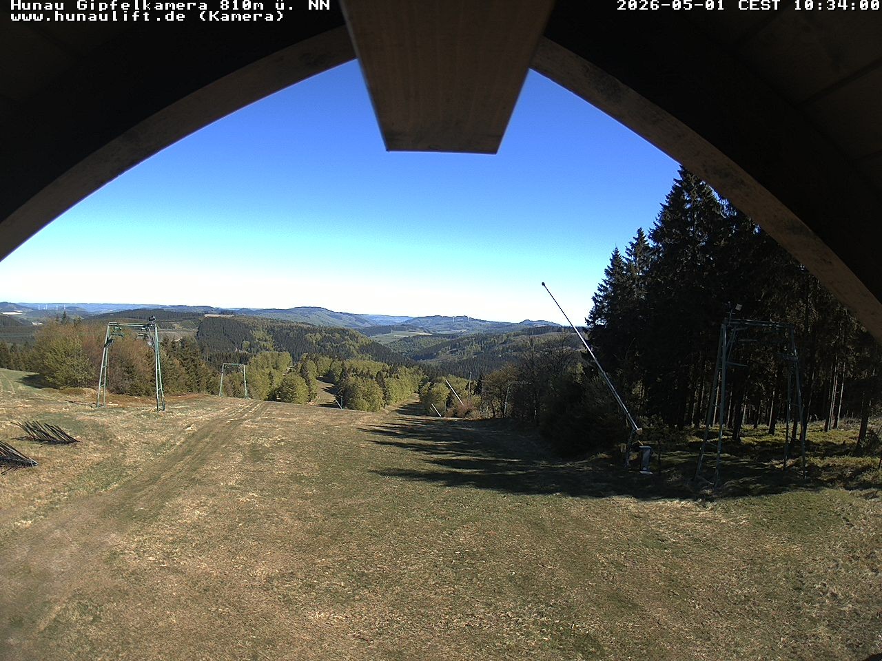 Archived image Webcam Hunaulift (Sauerland)