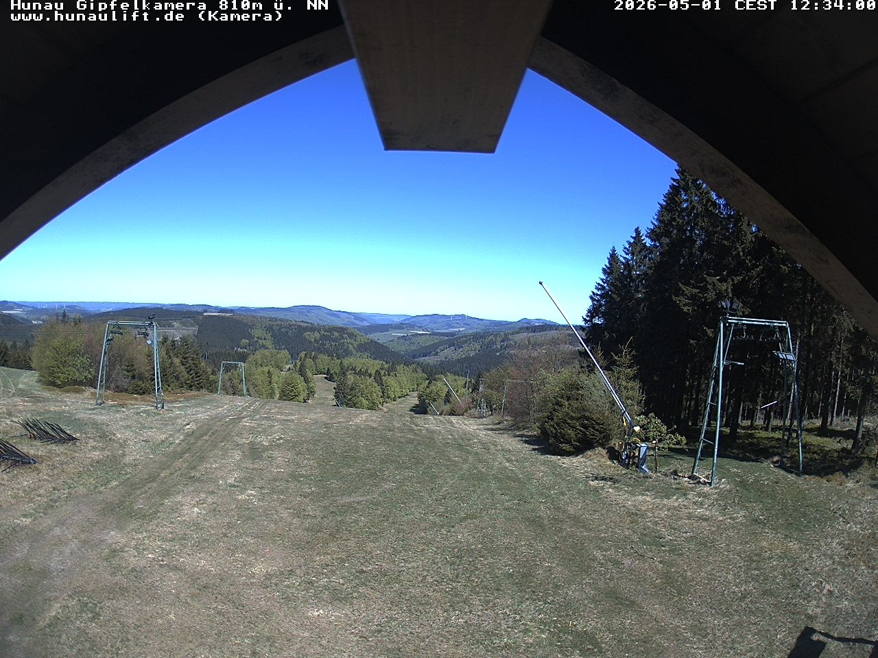 Archived image Webcam Hunaulift (Sauerland)