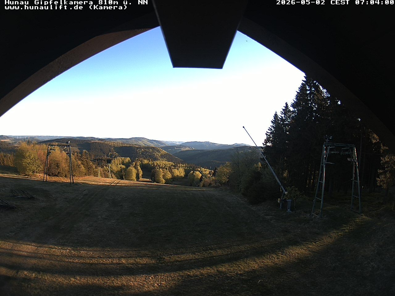 Archived image Webcam Hunaulift (Sauerland)