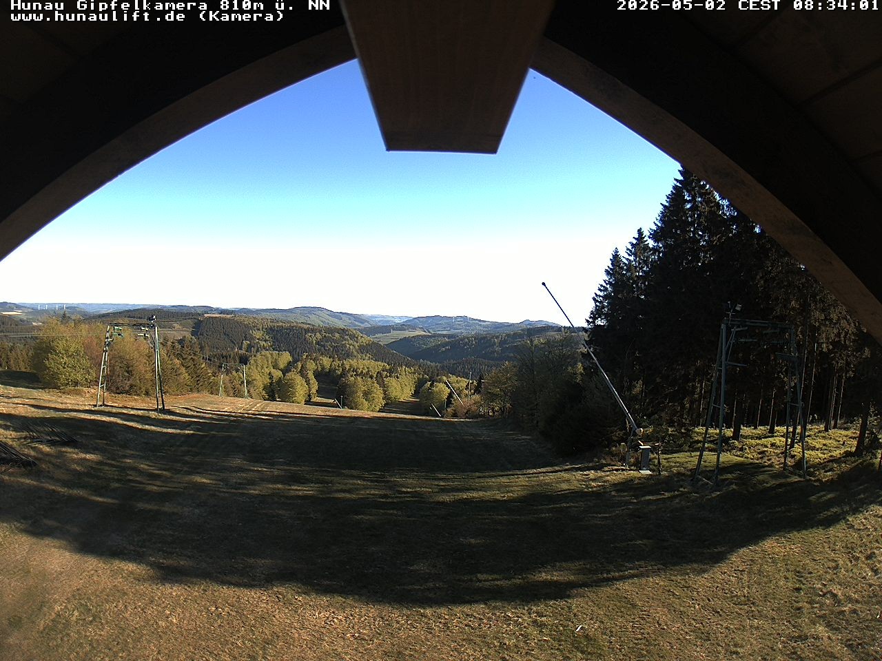 Archived image Webcam Hunaulift (Sauerland)
