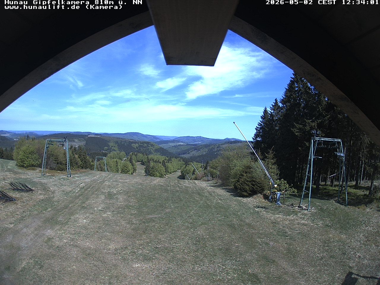 Archived image Webcam Hunaulift (Sauerland)