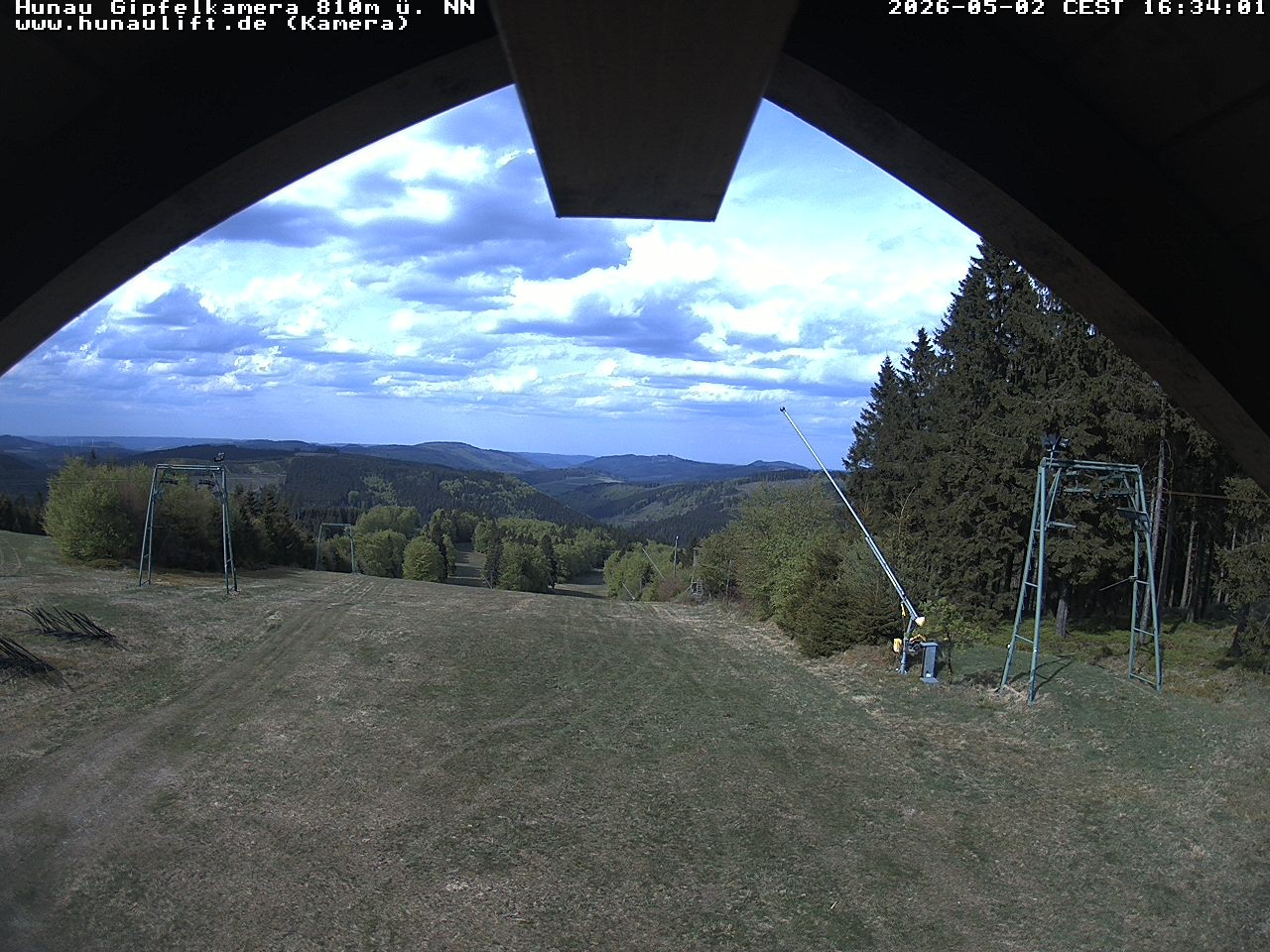 Archived image Webcam Hunaulift (Sauerland)