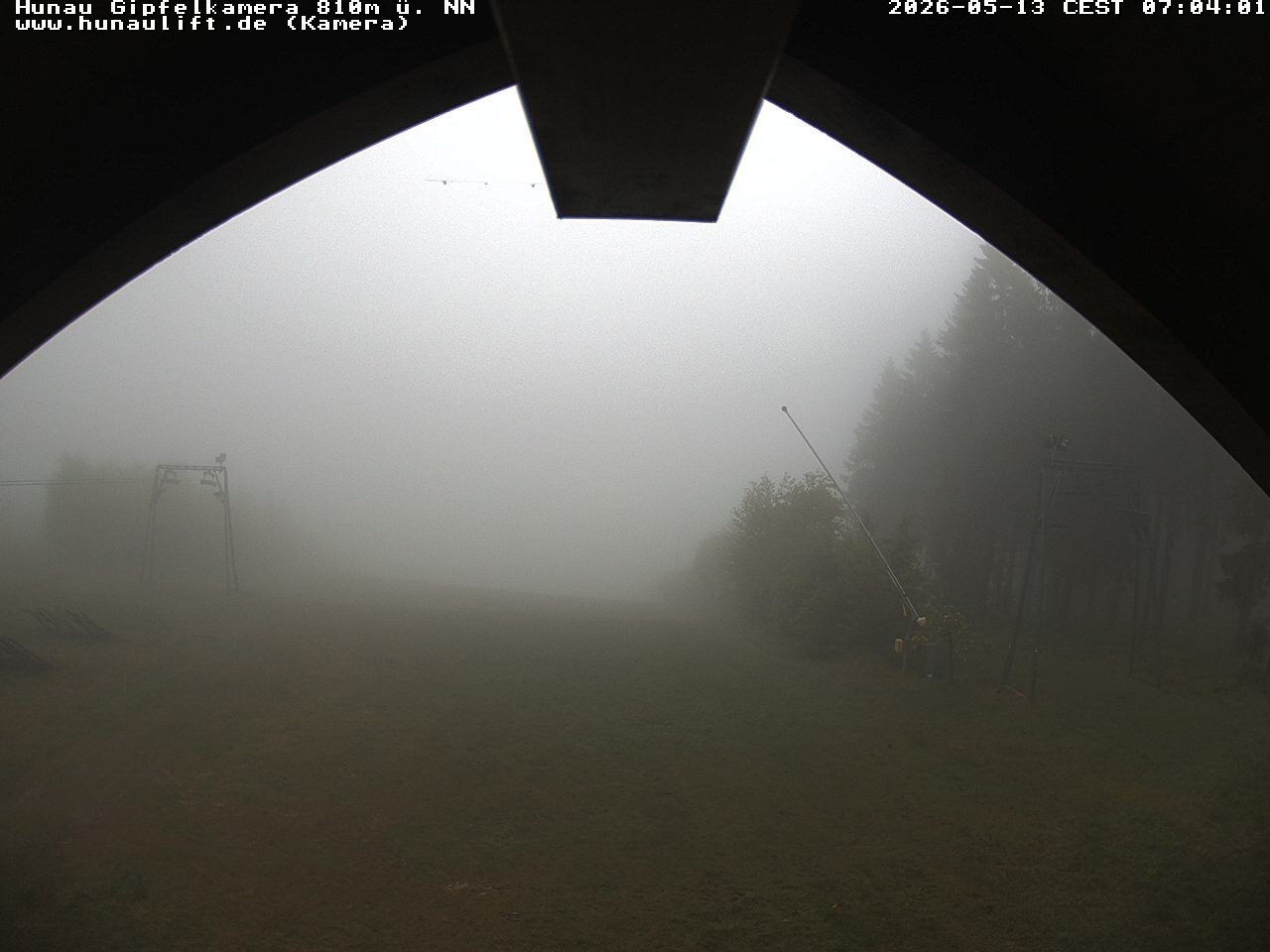 Archived image Webcam Hunaulift (Sauerland)