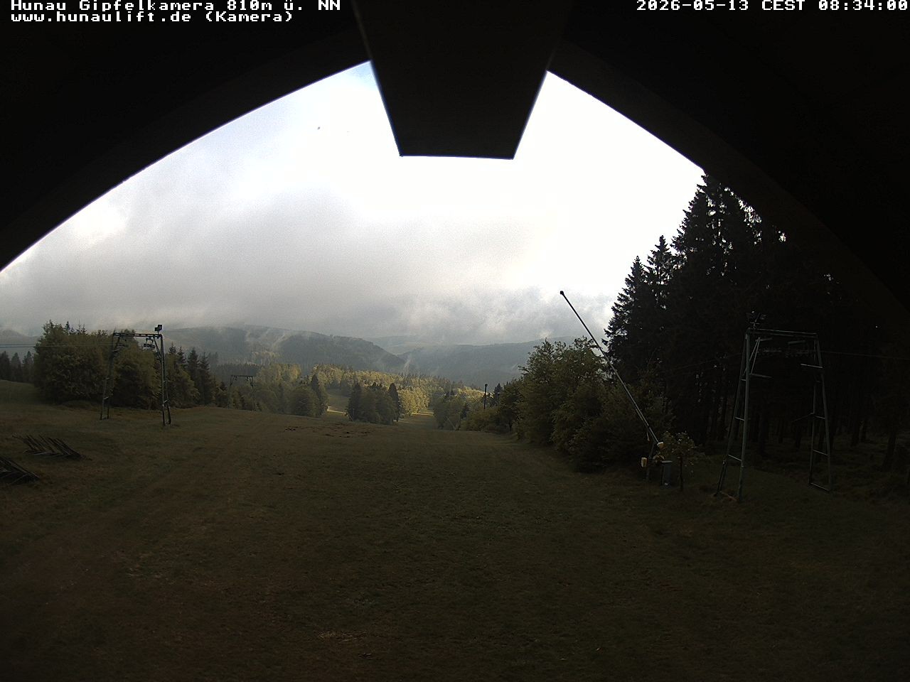 Archived image Webcam Hunaulift (Sauerland)