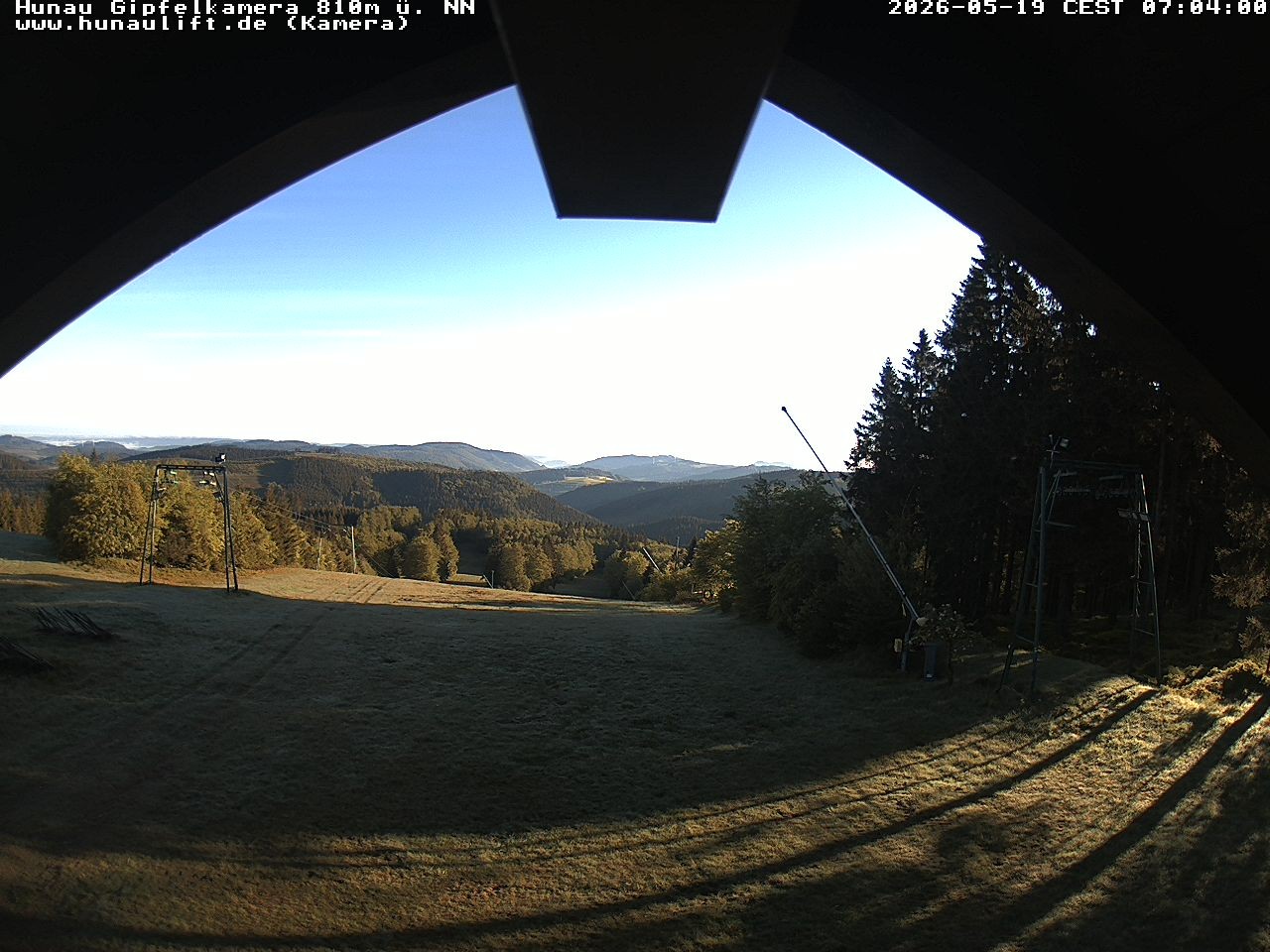 Archived image Webcam Hunaulift (Sauerland)