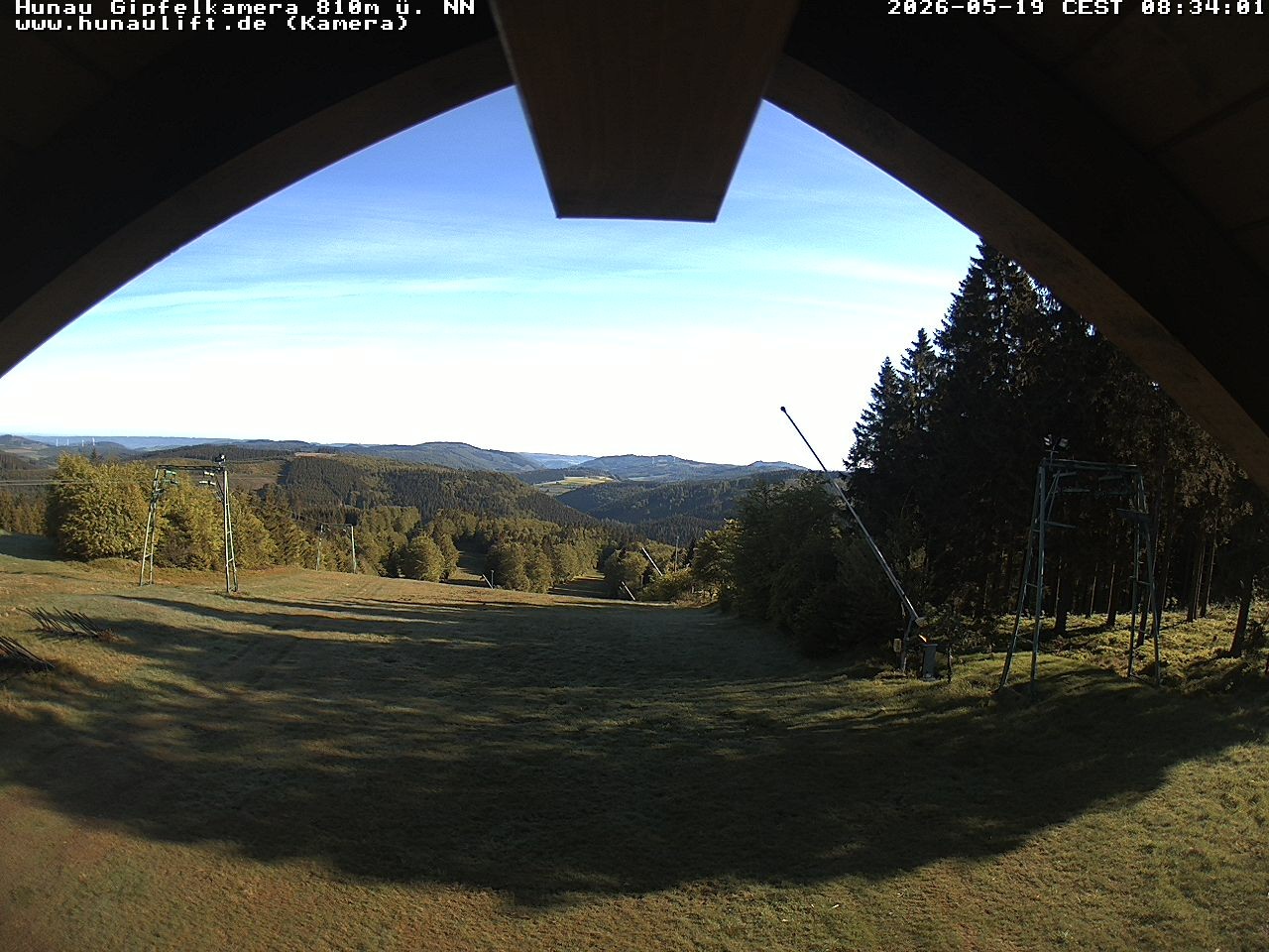 Archived image Webcam Hunaulift (Sauerland)