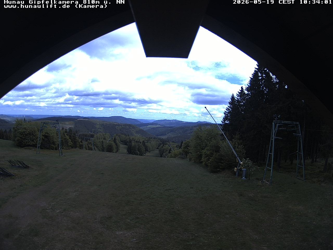 Archived image Webcam Hunaulift (Sauerland)