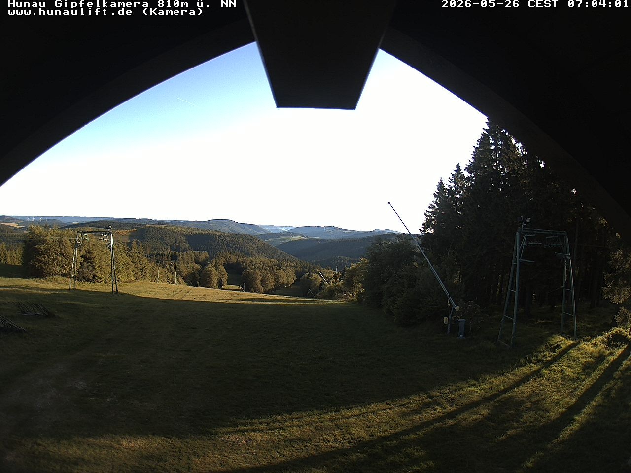 Archived image Webcam Hunaulift (Sauerland)